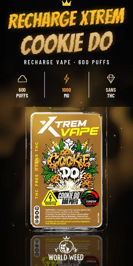 Recharge Xtrem Vape Cookie Do — vapes CBD WorldWeed