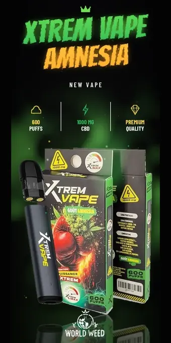 Xtrem Vape Amnesia — vapes CBD