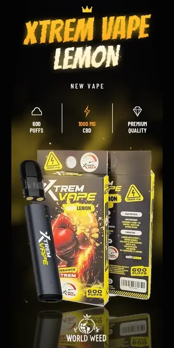 Xtrem Vape Lemon — vapes CBD